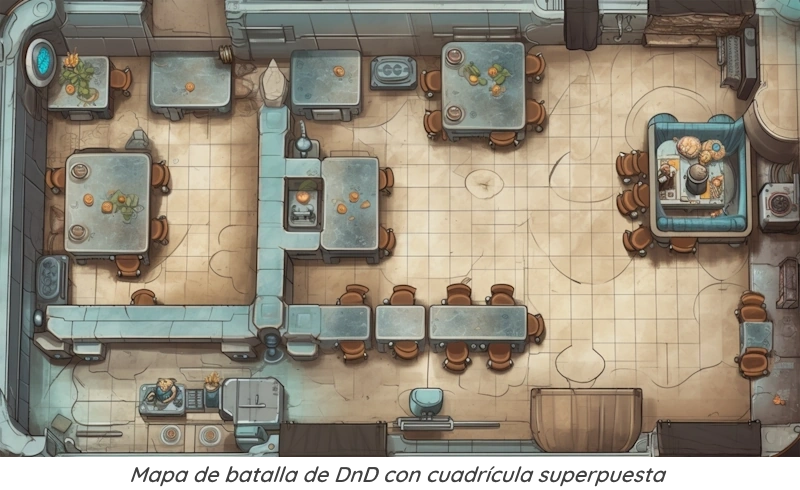 Mapa de Campo de Batalla DnD