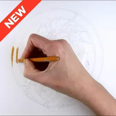 colored pencil drawing tutorial