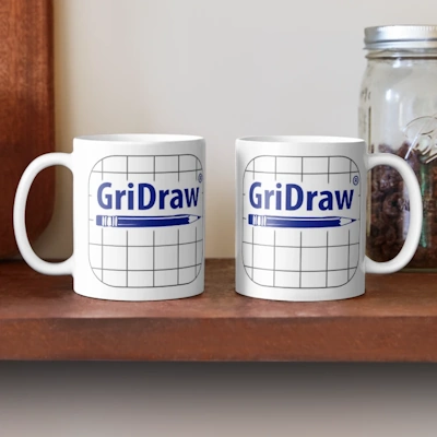 Produk mug GriDraw