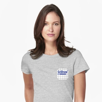 Produk kaos GriDraw untuk wanita