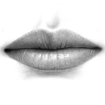 Menggambar bibir secara fotorealistik, tutorial untuk pemula
